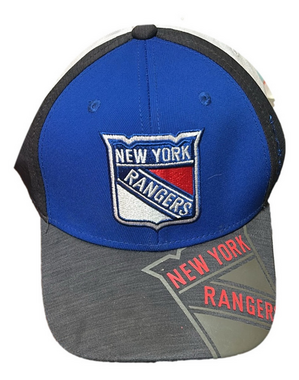 Reebok New York Rangers Center Ice Collection Hat Blue L/XL NHL Hockey